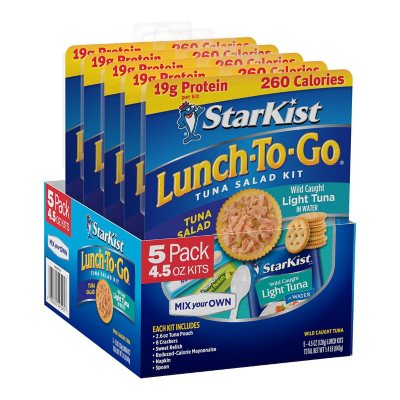 Starkist Thunfischstücke Light in Wasser Lunch To-Go 4,1 oz., 5 St.