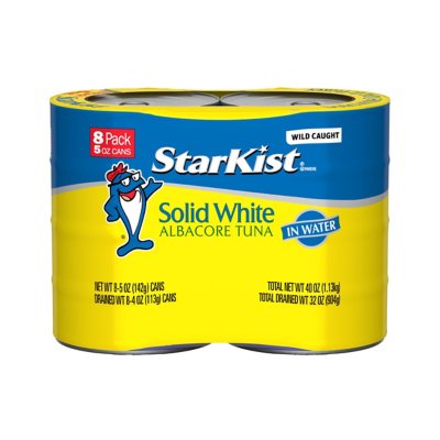 StarKist Weißer Thunfisch in Wasser 142g, 8er-Pack