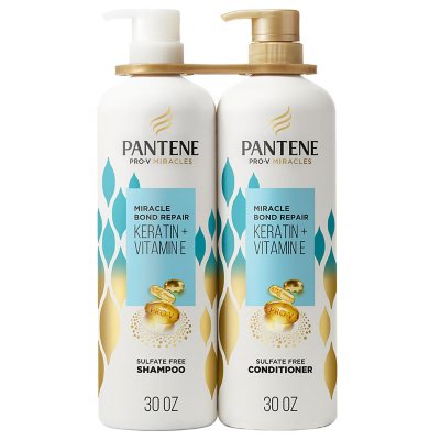 Pantene Pro-V Miracles Bond Repair Shampoo & Conditioner, 30 fl. oz., 2 pk.