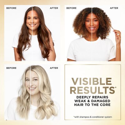 Pantene Pro-V Miracles Bond Repair Shampoo & Conditioner, 30 fl. oz., 2 pk.