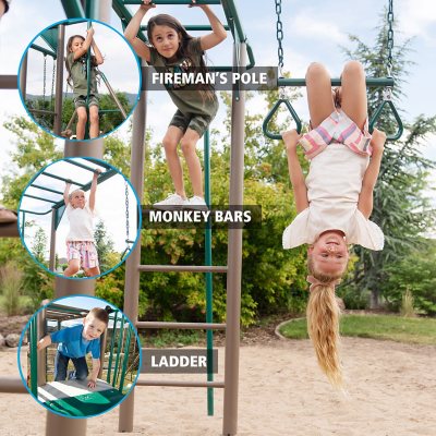 Lifetime Monkey Bar Adventure Swing Set, Choose Color