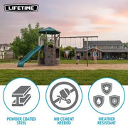 Lifetime Adventure Turm Schaukelset Spielplatz