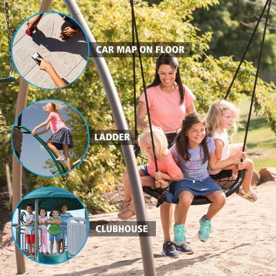 Lifetime Adventure Tower Playset with Spider Swing