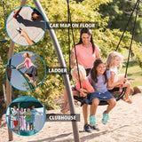 Lifetime Adventure Tower Playset with Spider Swing