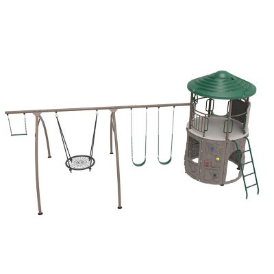 Lifetime Adventure Tower Playset with Spider Swing