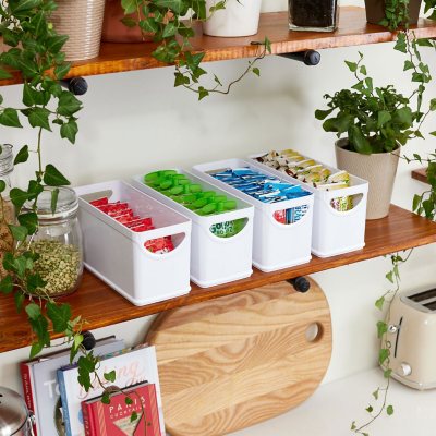 iDesign 4-Piece Recycled Kitchen Organization and Storage Set