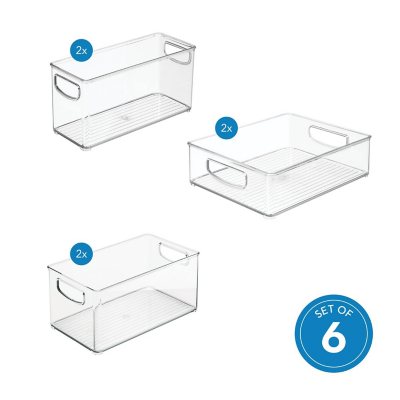 iDesign 6-Piece Recycled Kitchen Organization and Storage Set