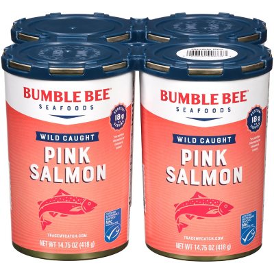 Bumble Bee Rosa Lachs 418 g, 4er-Pack