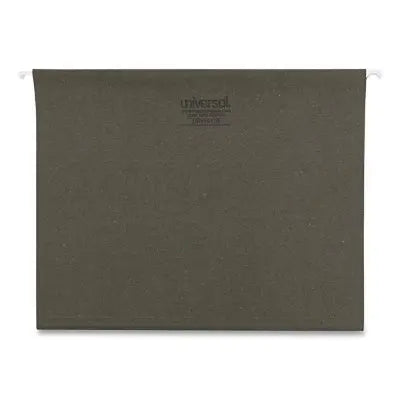 Universal Hängemappen mit 1/5-Tab, 11 Punkt Karton, Letter-Format, Standardgrün, 25 Stück