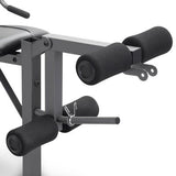 Marcy Diamond Elite Standard Weight Bench, Butterfly Attachment & Leg Developer