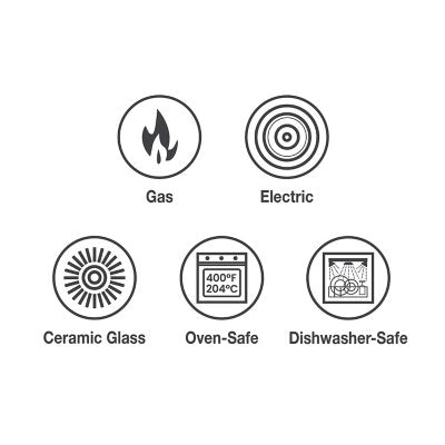 Tramontina 3-Piece Nonstick Fry Pan Set, Choose Color