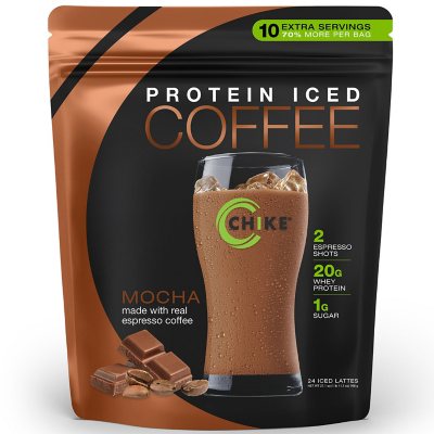 Chike Iced Coffee 20g Whey Protein Powder, Mocha 27.1 oz.