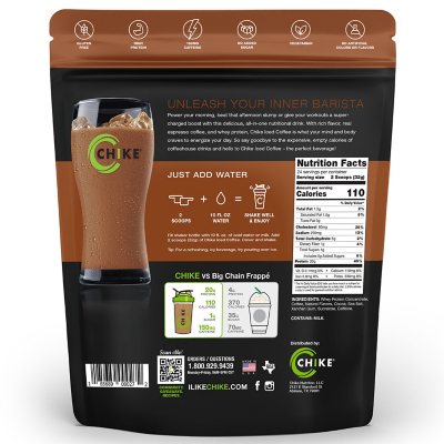 Chike Iced Coffee 20g Whey Protein Powder, Mocha 27.1 oz.