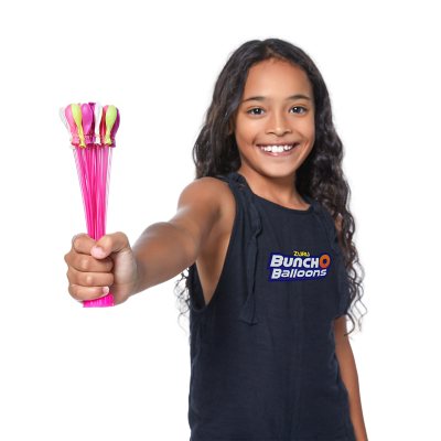 Zuru Bunch O Balloons 400+ Rapid-Fill Self-Tying Recyclable Water Balloons, 12 pk.