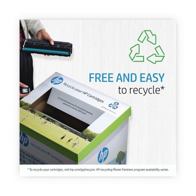 HP 202X, 2-Pack High Yield Black Original LaserJet Toner Cartridge