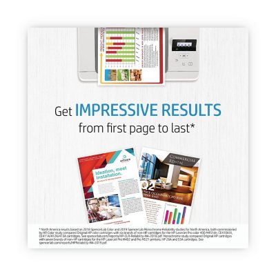 HP 410A, 4-Pack Black; Cyan; Magenta; Yellow Original LaserJet Toner Cartridges