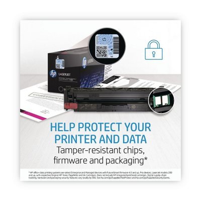 HP 410A, 4-Pack Black; Cyan; Magenta; Yellow Original LaserJet Toner Cartridges