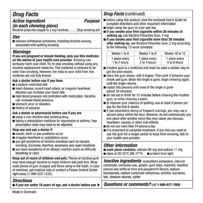 Member's Mark Nicotine Coated Gum, Choose your flavor, 300 ct.