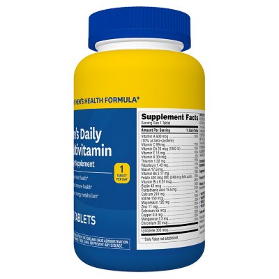 Member's Mark Men's Daily Multivitamin Tablets, 275 ct.
