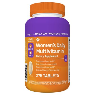 Member's Mark Women's Daily Multivitamin Tablets, 275 ct.