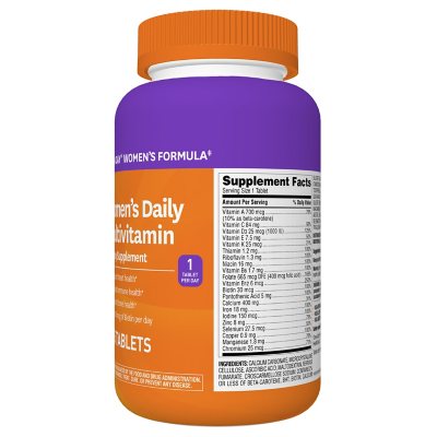 Member's Mark Women's Daily Multivitamin Tablets, 275 ct.
