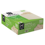 Member's Mark Manila File Folders, Letter, 1/3 Cut Assorted Tabs, 150 per Box