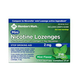 Member’s Mark Nicotine Mini Lozenge, Choose your flavor, 216 ct.