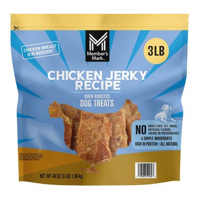 Member's Mark Chicken Jerky Recipe Dog Treats, 48 oz.