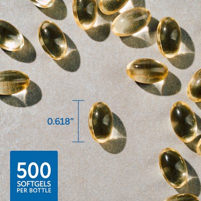 Member's Mark Vitamin E Softgels, 180 mg, 500 ct.