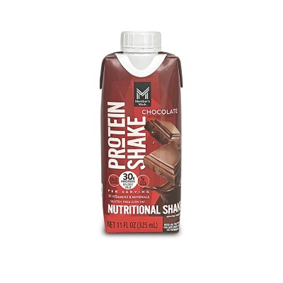 Member's Mark 30g High Protein Shake, Chocolate, 11 fl. oz., 18 pk.