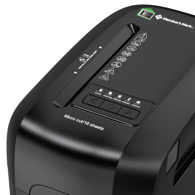 Member's Mark 18-Sheet Micro-Cut Shredder, Quiet Operation