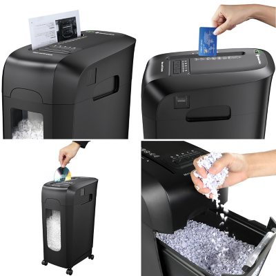 Member's Mark 18-Sheet Micro-Cut Shredder, Quiet Operation