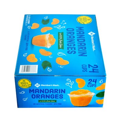Member's Mark Mandarin Oranges 4 oz., 24 ct.