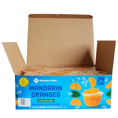 Member's Mark Mandarin Oranges 4 oz., 24 ct.
