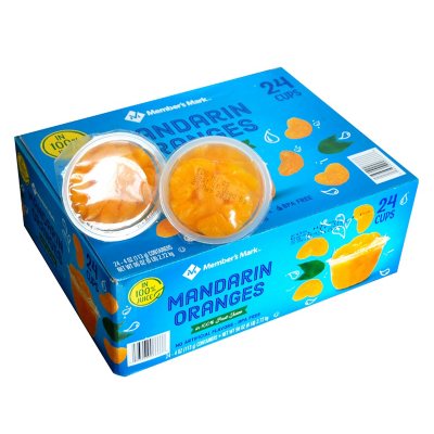 Member's Mark Mandarin Oranges 4 oz., 24 ct.