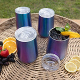 Member's Mark 16-Ounce Stainless-Steel Insulated Vacuum Tumblers with Lids, 4-Pack, Choose Color