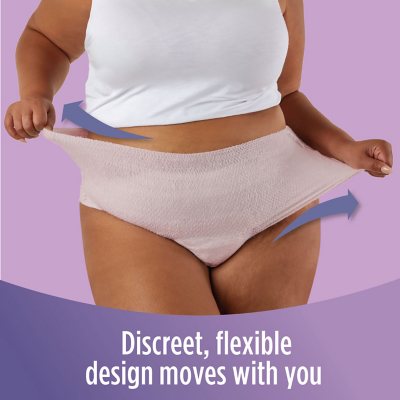 Member's Mark Total Protection Incontinence Underwear for Women - Choose Your Size