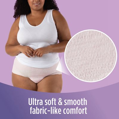 Member's Mark Total Protection Incontinence Underwear for Women - Choose Your Size