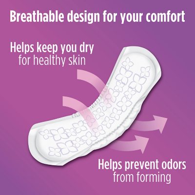 Member's Mark Total Protection Pads for Women, Maximum Long Length, 192 ct.