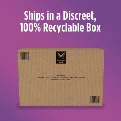 Member's Mark Total Protection Pads for Women, Maximum Long Length, 192 ct.