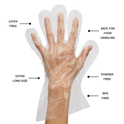 Member's Mark Disposable Food Gloves, 500 ct./pk., 4 pk.