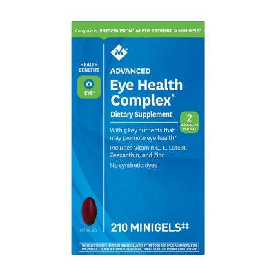 Member's Mark Advanced Eye Health Complex Mini Softgels, 210 ct.