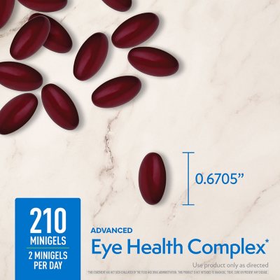 Member's Mark Advanced Eye Health Complex Mini Softgels, 210 ct.
