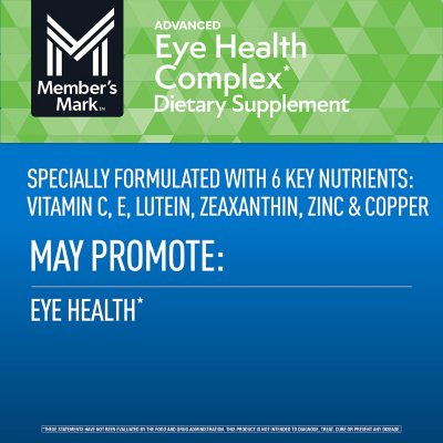 Member's Mark Advanced Eye Health Complex Mini Softgels, 210 ct.