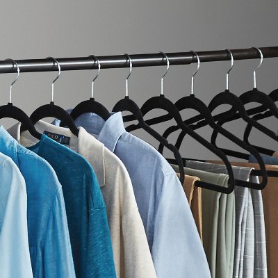 Member's Mark Elite Quality Velvet Hangers - 50 Pack