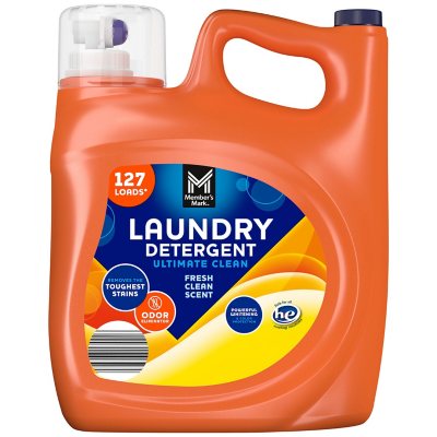 Member's Mark Liquid Laundry Detergent, Ultimate Clean Fresh Scent, 127 loads, 196 fl. oz.