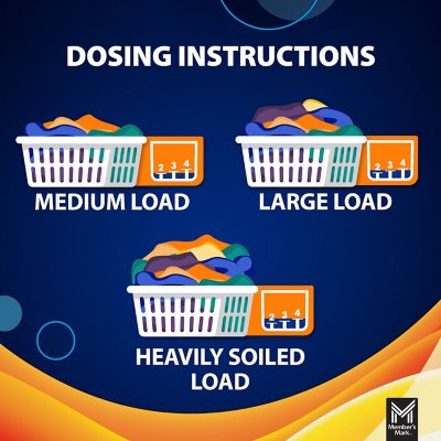 Member's Mark Liquid Laundry Detergent, Ultimate Clean Fresh Scent, 127 loads, 196 fl. oz.