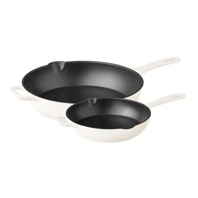 Member's Mark 2-Piece Enamel Cast Iron Skillet Set