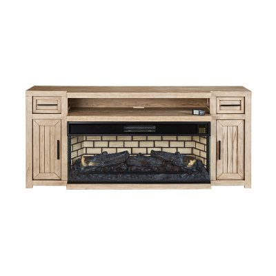 Member's Mark 75" Delmar Fireplace, TVs up to 80" & 135 lbs.