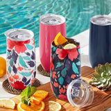 Member's Mark 14-oz. Stainless Steel Insulated Tumblers with Lids, 4 Pack